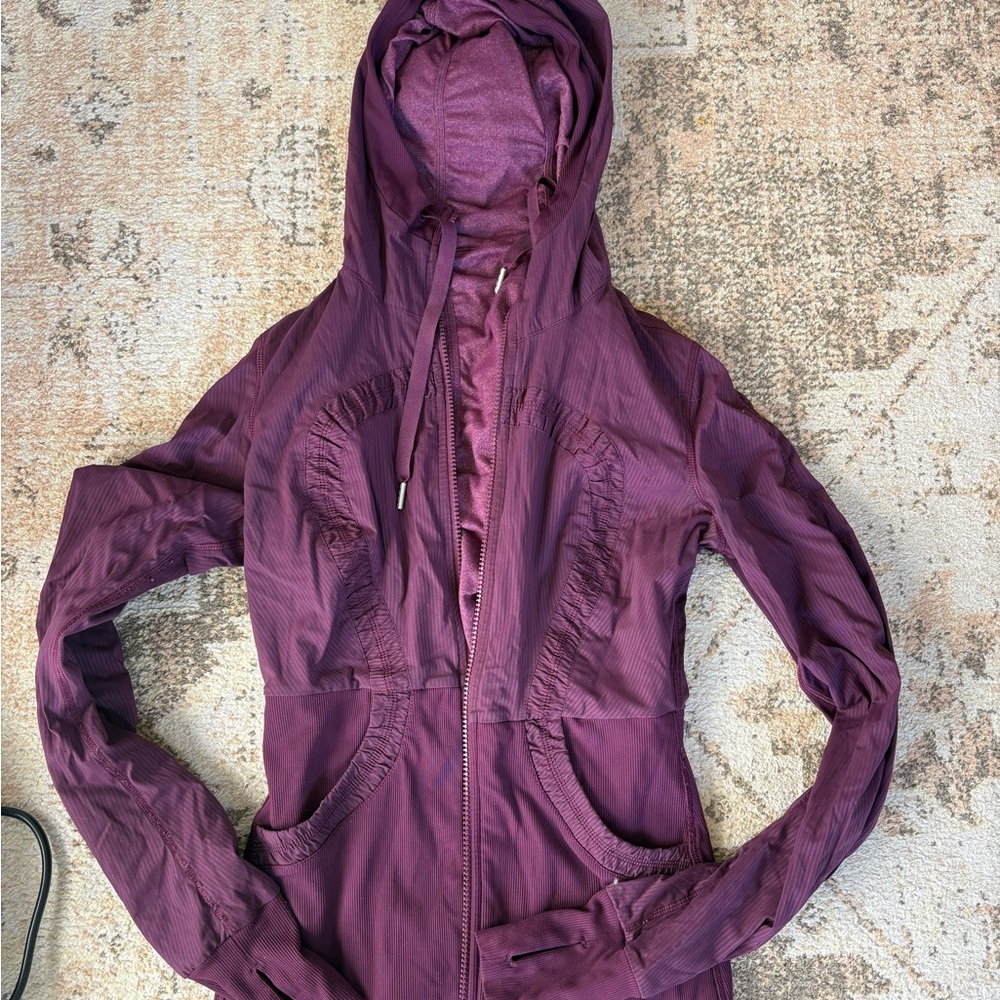 Lululemon Purple Hooded Jacket